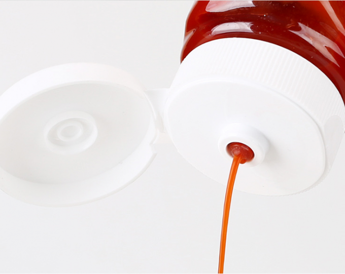 el condimento del plástico de la salsa de tomate 16oz embotella inodoro 3