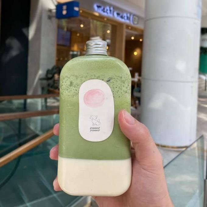 La bebida plástica del ODM del SGS embotella 12 onzas para la consumición del té de la leche del Smoothie 2