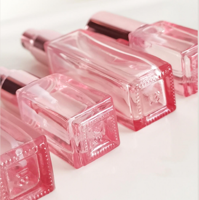 Botella fina del rociador de la niebla del perfume del viaje de Rose Gold Portable Refillable Atomizer 4