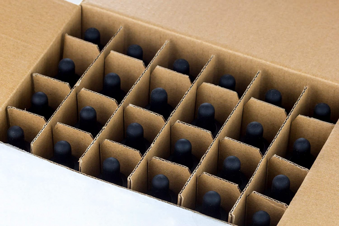 Botellas graduadas del dropper de Amber Glass Cosmetic Containers 0.7oz 30ml de la escala con la pipeta 7