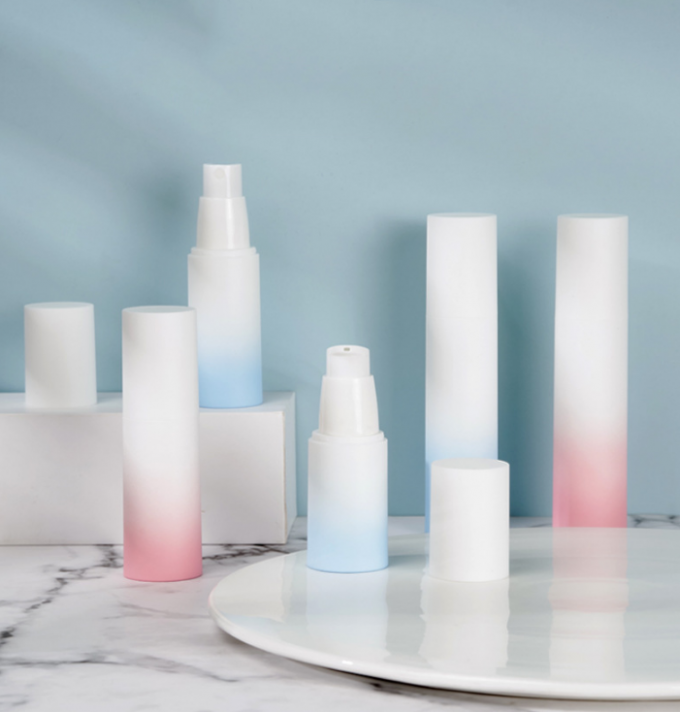 La loción privada de aire helada rocía la pendiente cosmética plástica 50g los 3.3*14.5cm de los envases 0