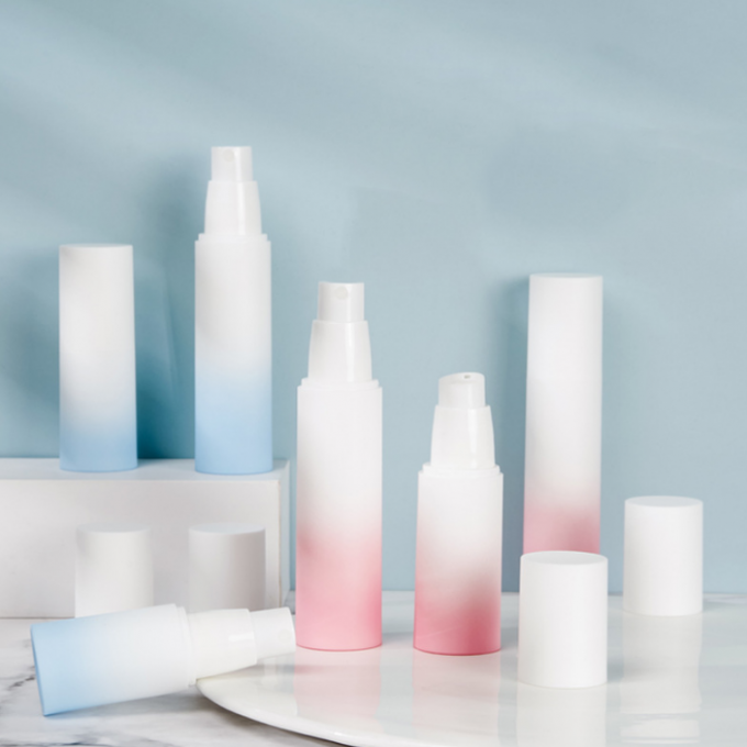 La loción privada de aire helada rocía la pendiente cosmética plástica 50g los 3.3*14.5cm de los envases 2