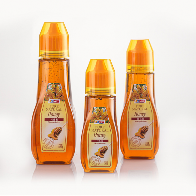 logotipo de encargo simple de 10.5oz Sugar Syrup Squeeze Bottle 300g 250g 0