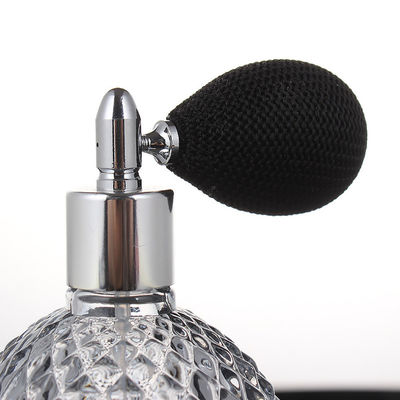 Glass Cosmetic Containers 100ml Vintage Style Air Bag Refillable Fine Spray Perfume Bottle