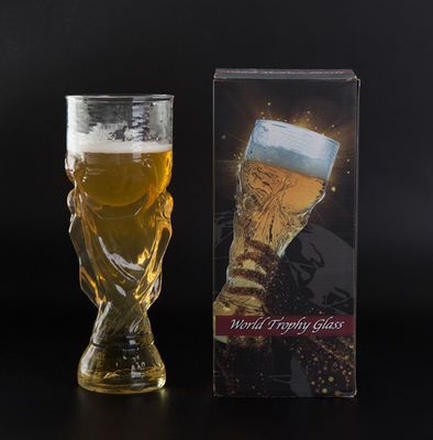 Good price Copa de cristal de personalización sostenible con forma de fútbol en línea