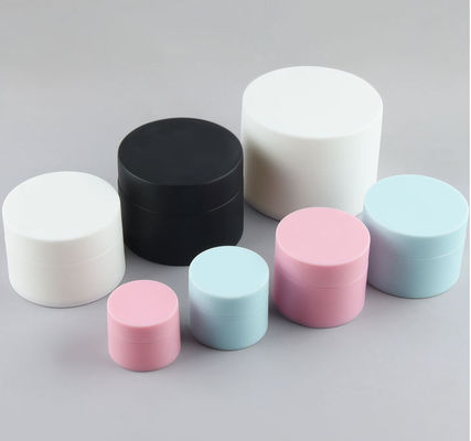 Good price Los PP baten los envases cosméticos plásticos que la pared del doble de 4 onzas sacude los 7.4*5.1cm en línea