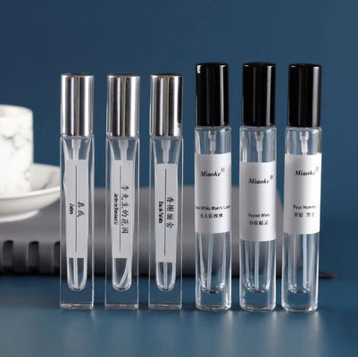 Good price los envases cosméticos de cristal 10ml de 18*106m m rocían al peso ligero del TUV de las botellas de perfume en línea