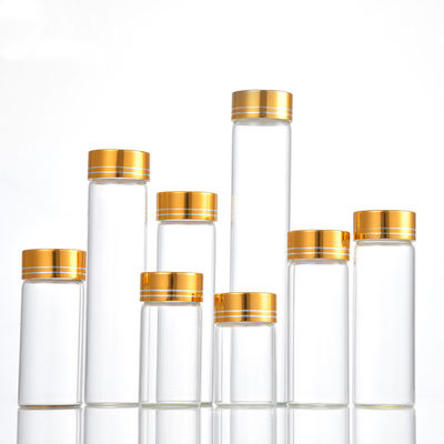 Good price Mini Wishing Crystal Glass Bottles 30ml cilíndrico a 150ml con el tapón de tuerca en línea