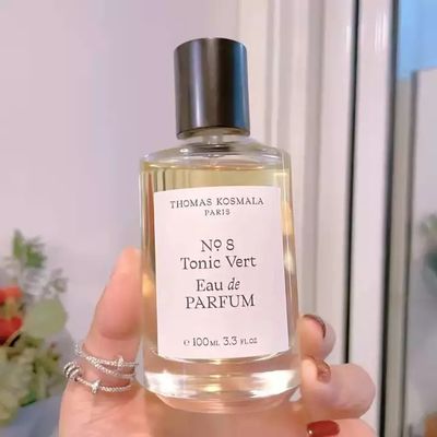 Good price Botellas de perfume materiales de cristal gruesas de lujo de encargo de los envases cosméticos del vidrio del cuello 15m m que prensan en línea