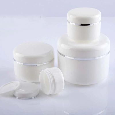 Good price tapón de tuerca de los envases de plástico de 68m m Dia Skin Care Cream Jar 4oz en línea