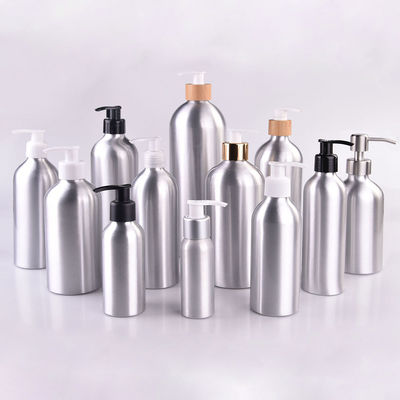 Good price Las botellas cosméticas de aluminio azules de plata accionan el espray 0.6m m ISO9001 grueso en línea