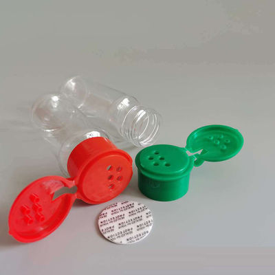 Good price La ronda de aderezo plástica de la botella del envase de polvo de la pimienta de la especia del ANIMAL DOMÉSTICO formó 100g en línea